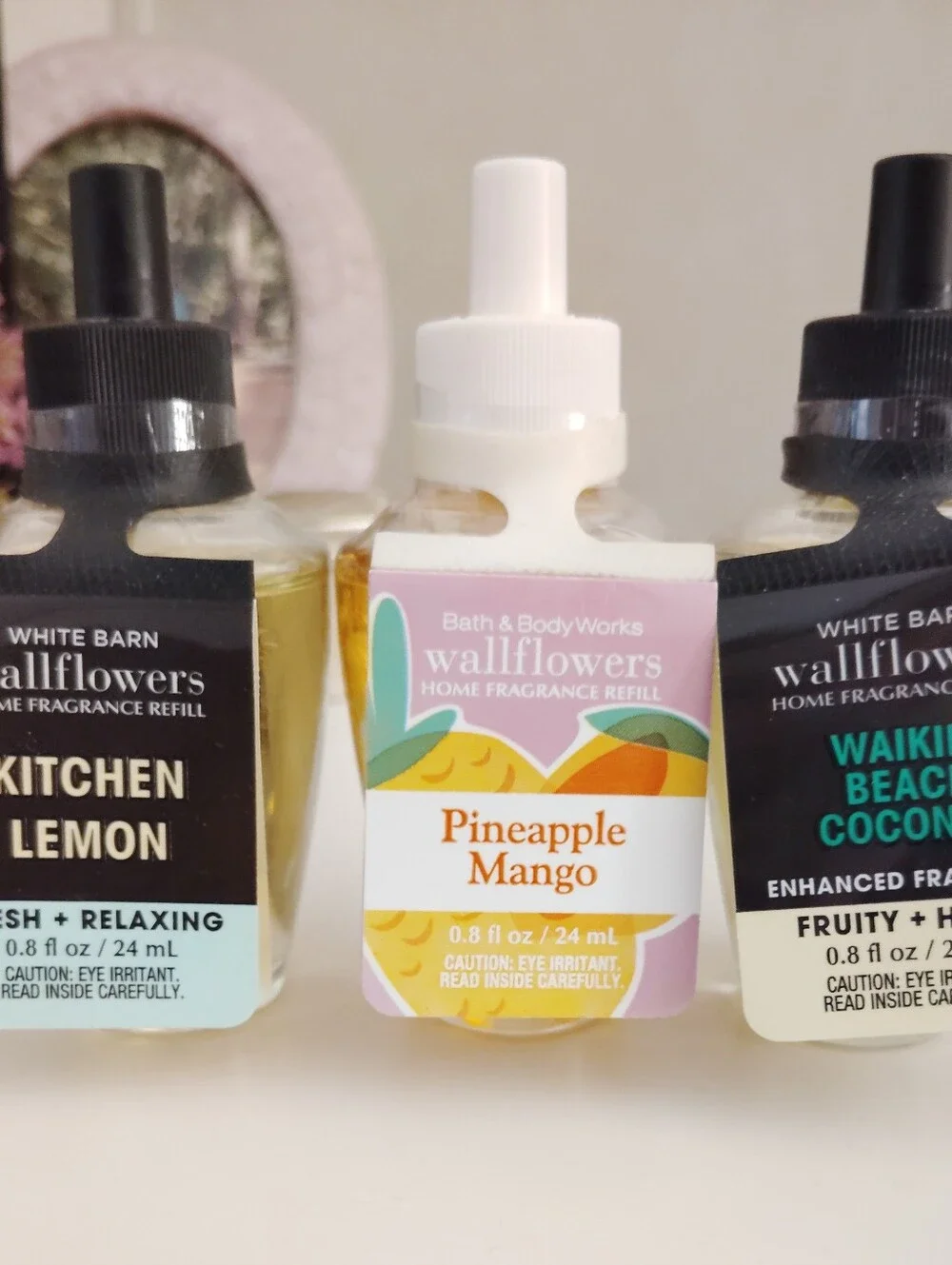7 PC New All Rare HTF Bath & Body Works Wallflower Refill Bundle Home Fragrance